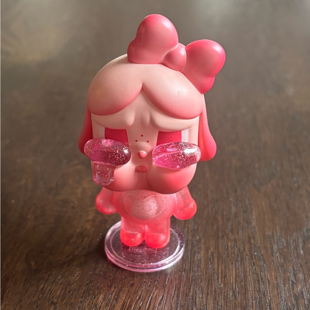 Pink Figurine with Bow